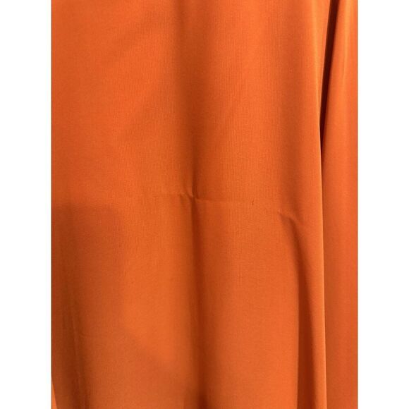 Celebrate 4 DB studio bridesmaid dress flutter sleeve full skirt Cinnamon Rust - Picture 7 of 7